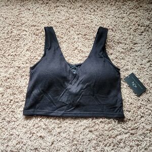 Klassy Network Sweater Crop Tank